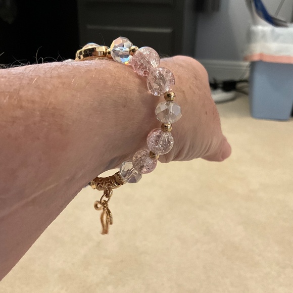 Bracelet elastic beaded NWOT - Picture 5 of 5